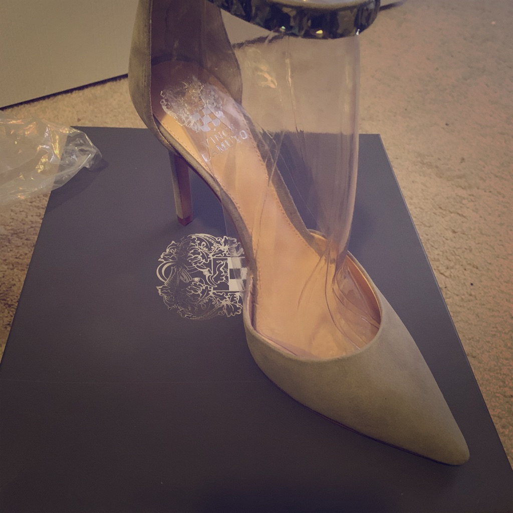 Grey Vince Camuto Heels. Size 8.5